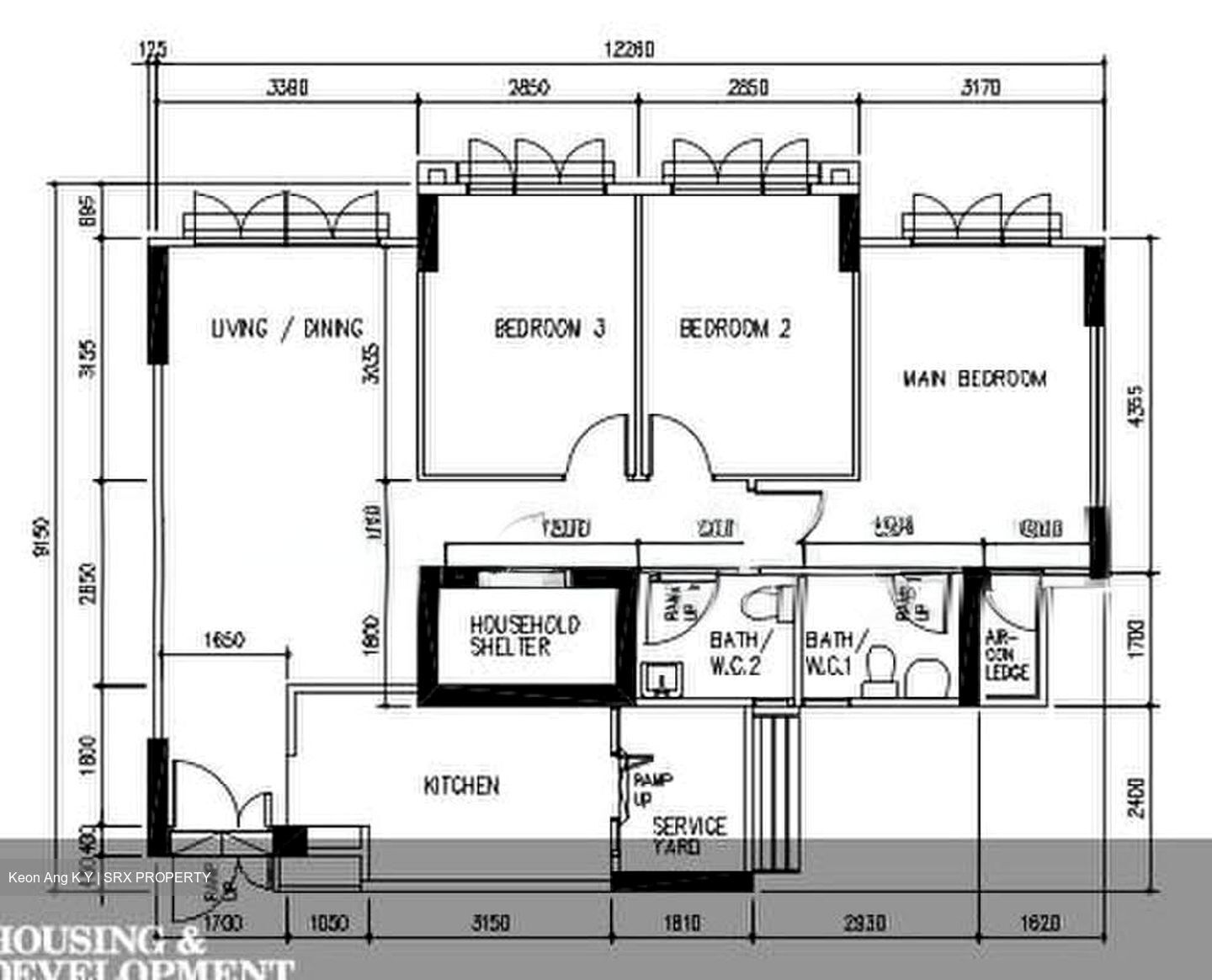 Blk 430B Orchid Spring @ Yishun (Yishun), HDB 4 Rooms #595845111